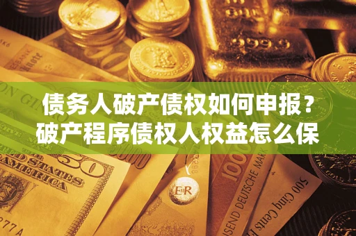 武汉债务人破产债权如何申报？破产程序债权人权益怎么保障？