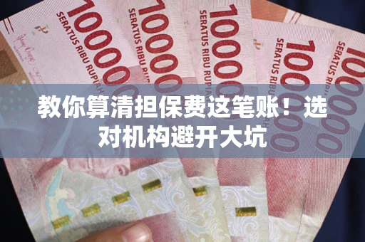 武汉教你算清担保费这笔账！选对机构避开大坑
