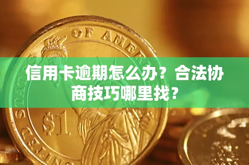 武汉信用卡逾期怎么办？合法协商技巧哪里找？
