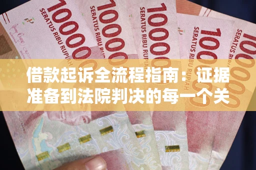 武汉借款起诉全流程指南：证据准备到法院判决的每一个关键步骤
