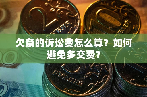 武汉欠条的诉讼费怎么算？如何避免多交费？