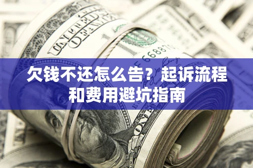 武汉欠钱不还怎么告?起诉流程和费用避坑指南 武汉欠钱不还怎么告?起诉流程和费用避坑指南