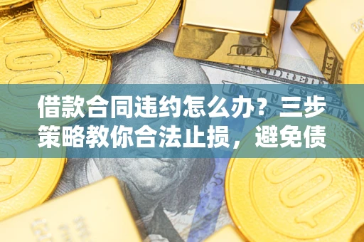 武汉借款合同违约怎么办？三步策略教你合法止损，避免债务危机升级