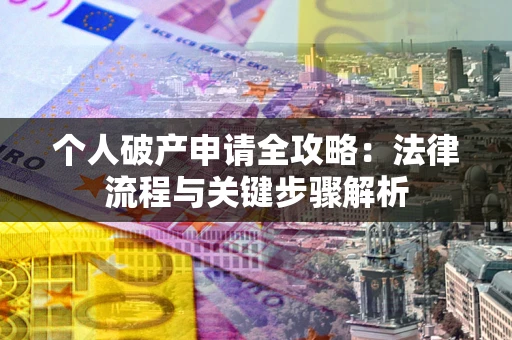 武汉个人破产申请全攻略：法律流程与关键步骤解析