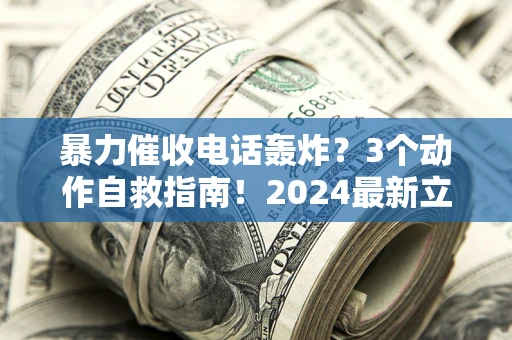 武汉暴力催收电话轰炸？3个动作自救指南！2024最新立案标准全解析