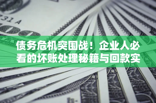 武汉债务危机突围战！企业人必看的坏账处理秘籍与回款实战指南