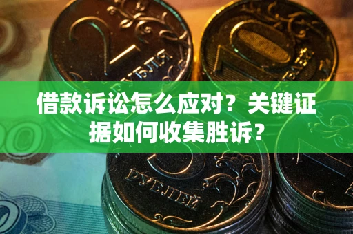 武汉借款诉讼怎么应对？关键证据如何收集胜诉？